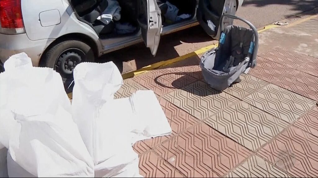 maconha-transportada-com-crianas-em-ms