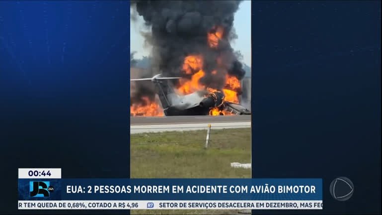 Duas pessoas morrem em acidente com avio bimotor nos Estados Unidos duas-pessoas-morrem-em-acidente-com-avio-bimotor-nos-estados-unidos