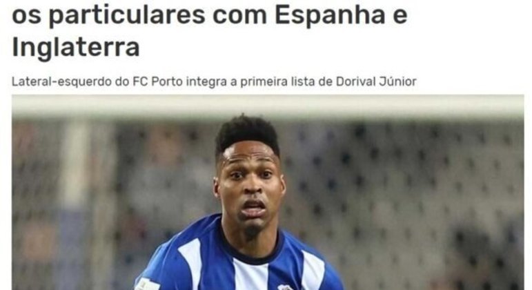 Convocao de Wendell, do Porto, repercute em Portugal convocao-de-wendell,-do-porto,-repercute-em-portugal