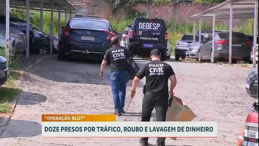 Doze pessoas so presas em operao que investiga organizao criminosa em MG doze-pessoas-so-presas-em-operao-que-investiga-organizao-criminosa-em-mg