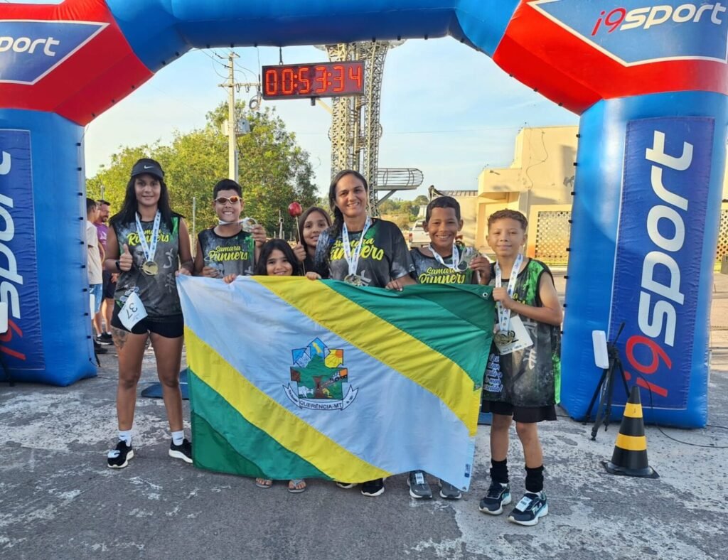Equipe Samara Runners conquista pódio na 1ª Corrida Pés pela Paz, em Água Boa-MT