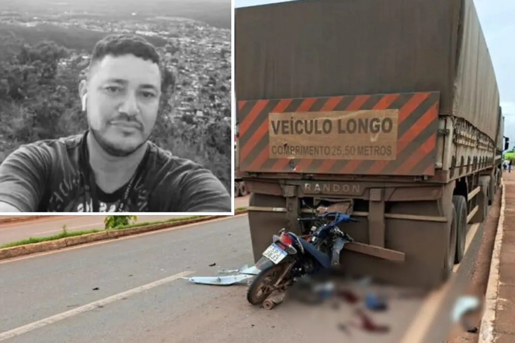 Motociclista perde a vida após colidir com carreta estacionada na Avenida Universitária, em Pontal do Araguaia
