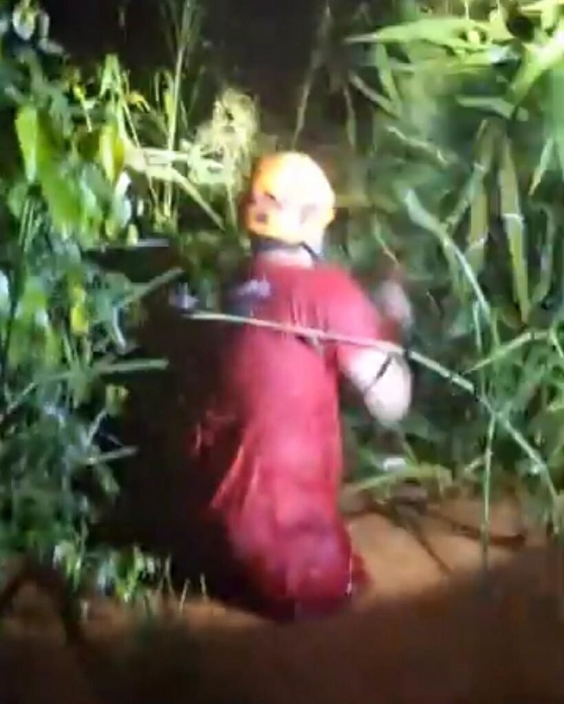 Corpo de Bombeiros socorre e resgata vítima arrastada pela água após fortes chuvas em Cuiabá e VG